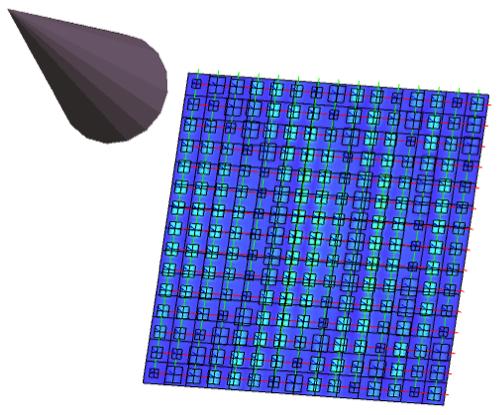 grasp reflectarray